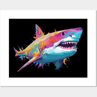 Shark Posters and Art